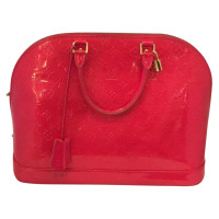 Louis Vuitton Alma GM38 Patent leather in Pink