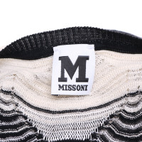 Missoni Vest in zwart / creme