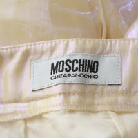 Moschino skirt in holographic optics