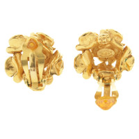 Chanel Gold colored ear clips