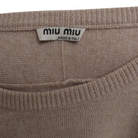 Miu Miu Sweater with tie belt