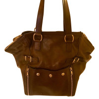 Yves Saint Laurent Tote Bag in marrone
