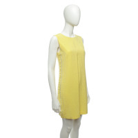 Versace For H&M Kleid aus Seide in Gelb