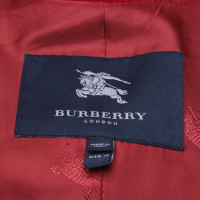Burberry Cappotto con bottoni in pelle
