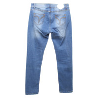 Twin Set Simona Barbieri Jeans mit Glitzer-Applikationen