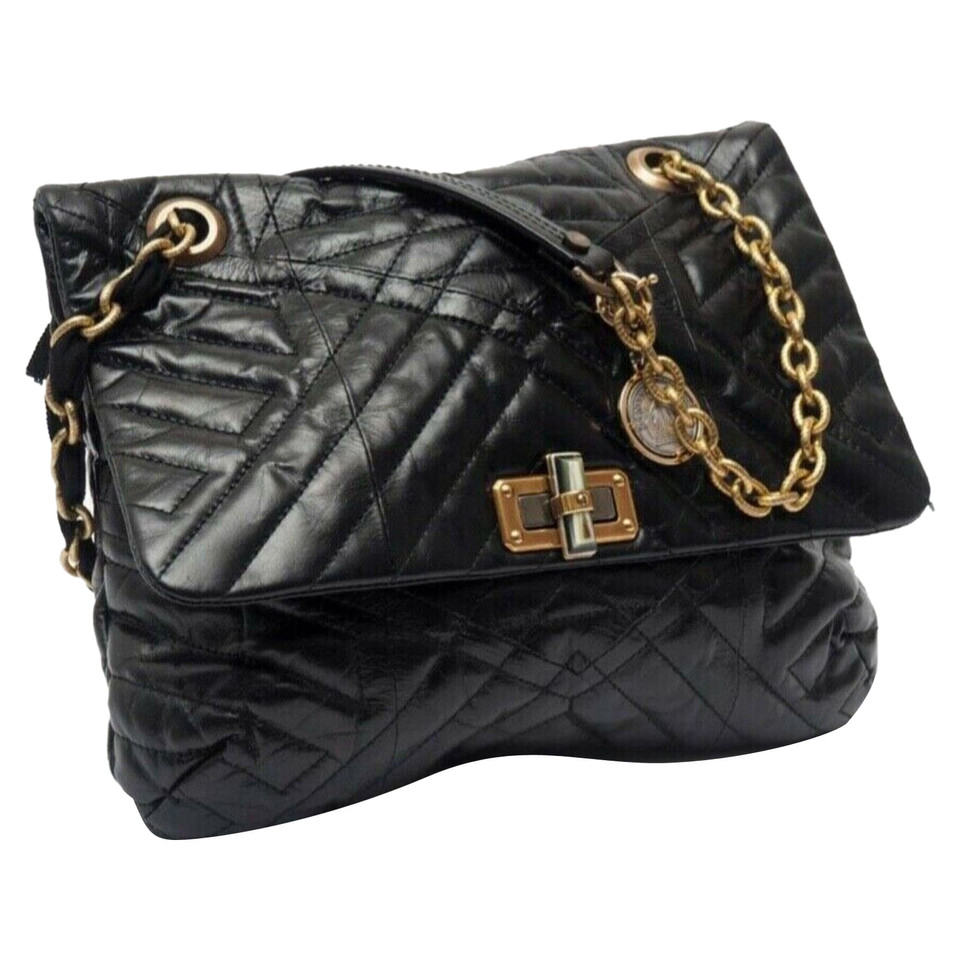 Lanvin Shoulder bag Leather in Black