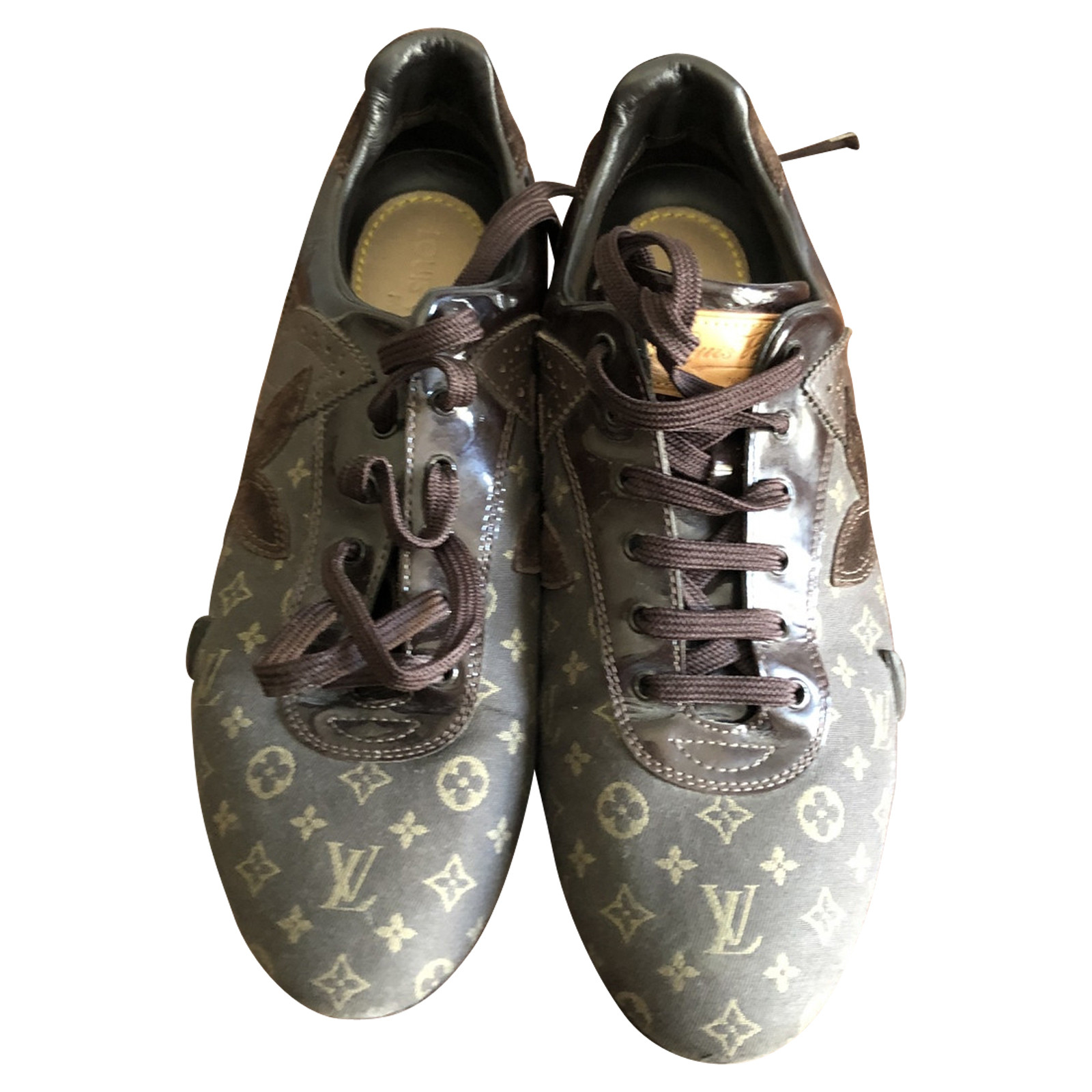 Louis Vuitton Sneakers in Braun - Second Hand Louis Vuitton Sneakers in  Braun gebraucht kaufen für 299€ (6701553)