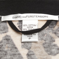 Diane Von Furstenberg Cardigan with leopard pattern