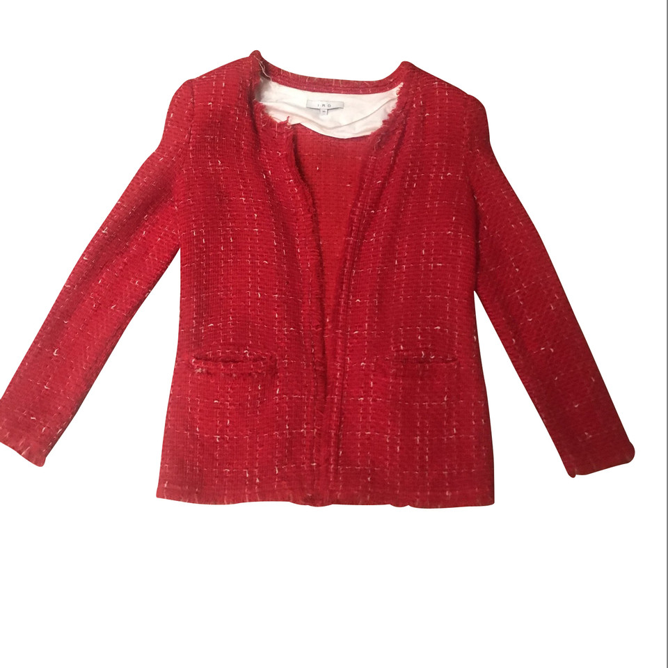Iro Blazer Wool in Red