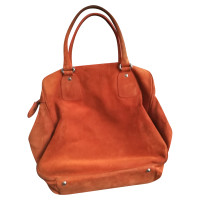 Strenesse Handbag Suede in Orange