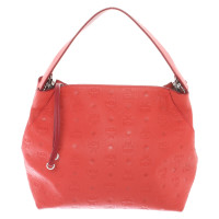 Mcm Handbag Leather in Red