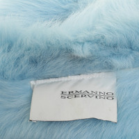 Ermanno Scervino Lambskin jacket with embroidery