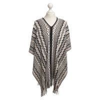 Missoni Poncho with pattern