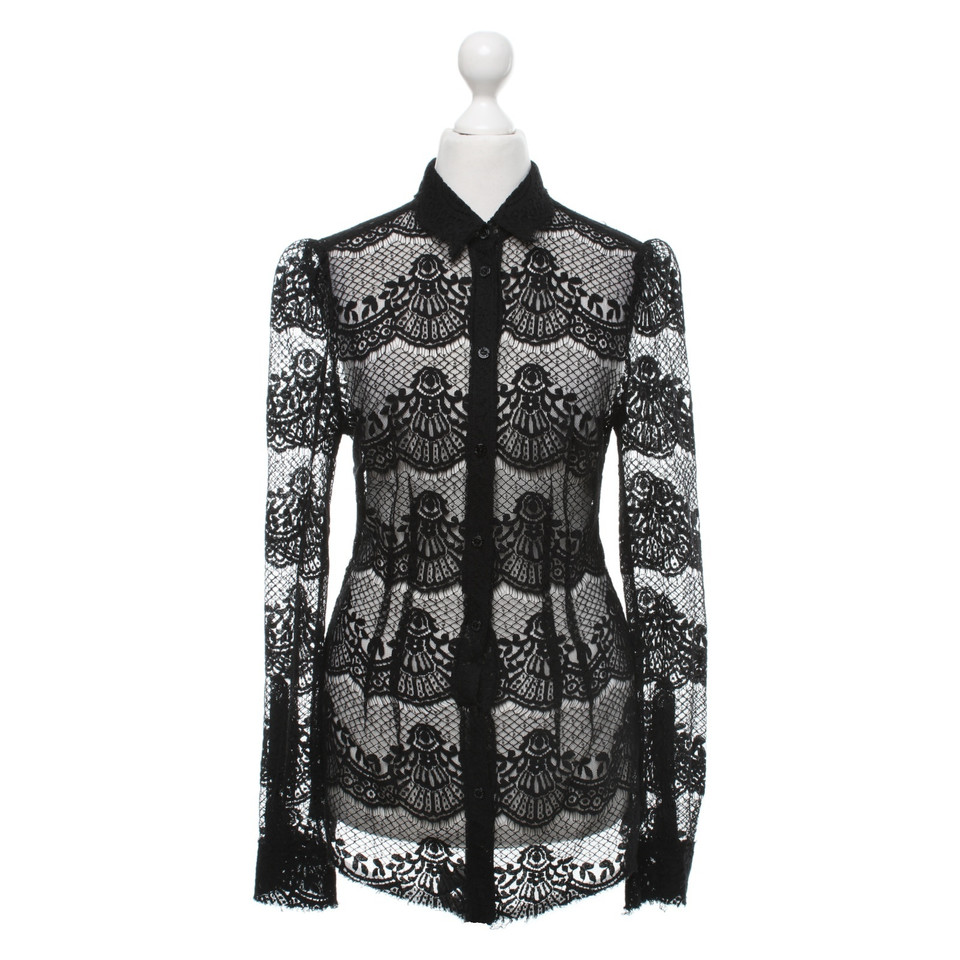 Dolce & Gabbana Kanten blouse