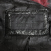 Karl Lagerfeld Giacca fatta di eco-pelliccia