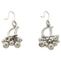 Christian Dior Silver colored earrings