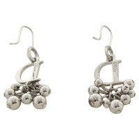 Christian Dior Boucles d'oreilles argent couleur