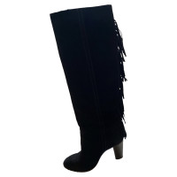 Diane Von Furstenberg Stiefel aus Leder in Schwarz