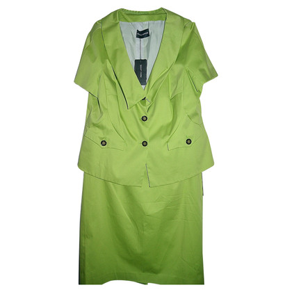 Rena Lange Anzug aus Baumwolle in Grün