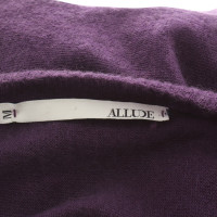 Allude Cashmere jacket in purple