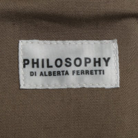 Philosophy Di Alberta Ferretti Coat met borduurwerk