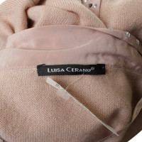 Luisa Cerano Knitted Cardigan with decorative stone trim