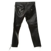 Isabel Marant For H&M Lederen broek in zwart