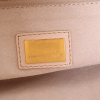 Fendi Handbag Leather in Nude
