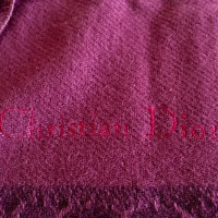 Christian Dior wool shawl
