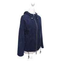 Iris Von Arnim Jacke/Mantel aus Wildleder in Blau