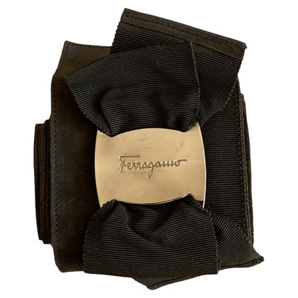 Salvatore Ferragamo Belt Leather in Black