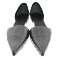 Jil Sander Slippers/Ballerinas Patent leather in Grey