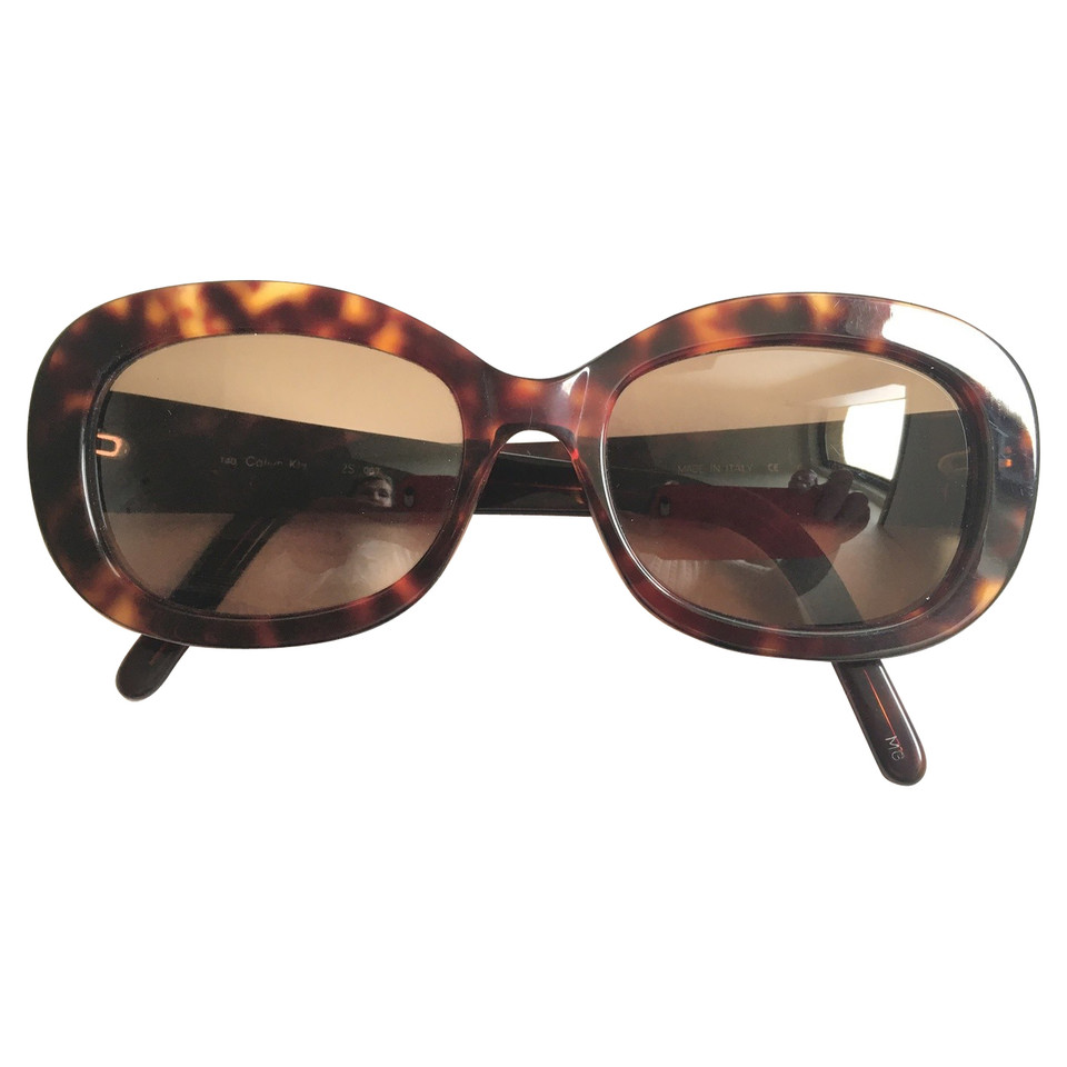 Calvin Klein Tortoise shell zonnebril