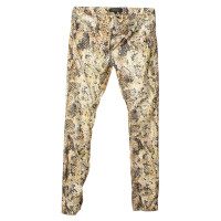 Isabel Marant Corduroy trousers with print