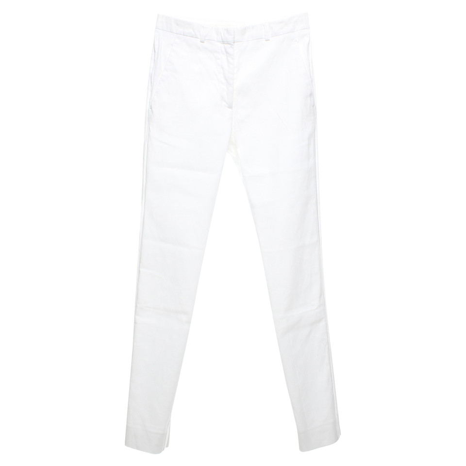 Maison Martin Margiela Trousers Cotton in White