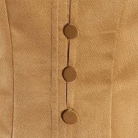 Giorgio Armani blouse de soie en bronze