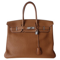 Hermès Birkin Bag 35 en Cuir en Beige