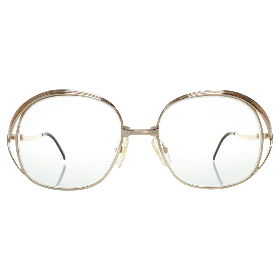 Christian Dior lunettes vintage en or