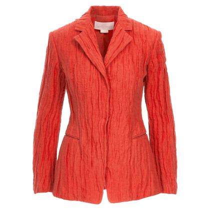 Genny Jacke/Mantel aus Baumwolle in Rot