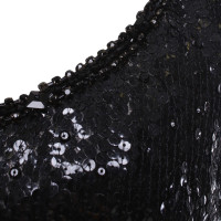 La Perla Sequin top in black