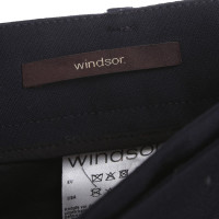 Windsor Pantalon en laine fine