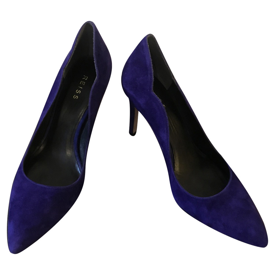 Reiss Pumps/Peeptoes Suede in Blue