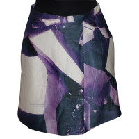 Carven Silk skirt with print