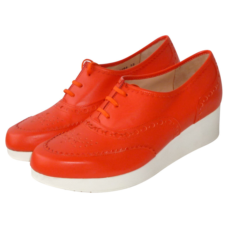Robert Clergerie Lace-up shoes in red
