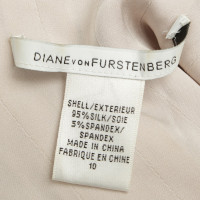 Diane Von Furstenberg Silk top in Nude