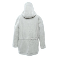 Msgm Fleece jacket in light gray
