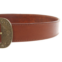 Alberta Ferretti Belt Leather in Brown