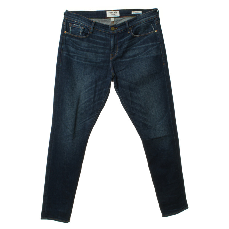 Frame Denim Jeans "Le Garcon" in Blau