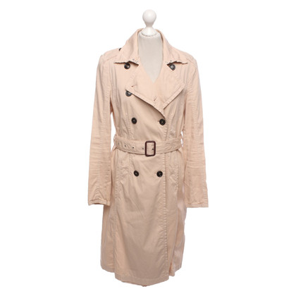Marc Cain Jacket/Coat Cotton in Nude