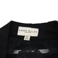 Karen Millen veste noire avec de la dentelle
